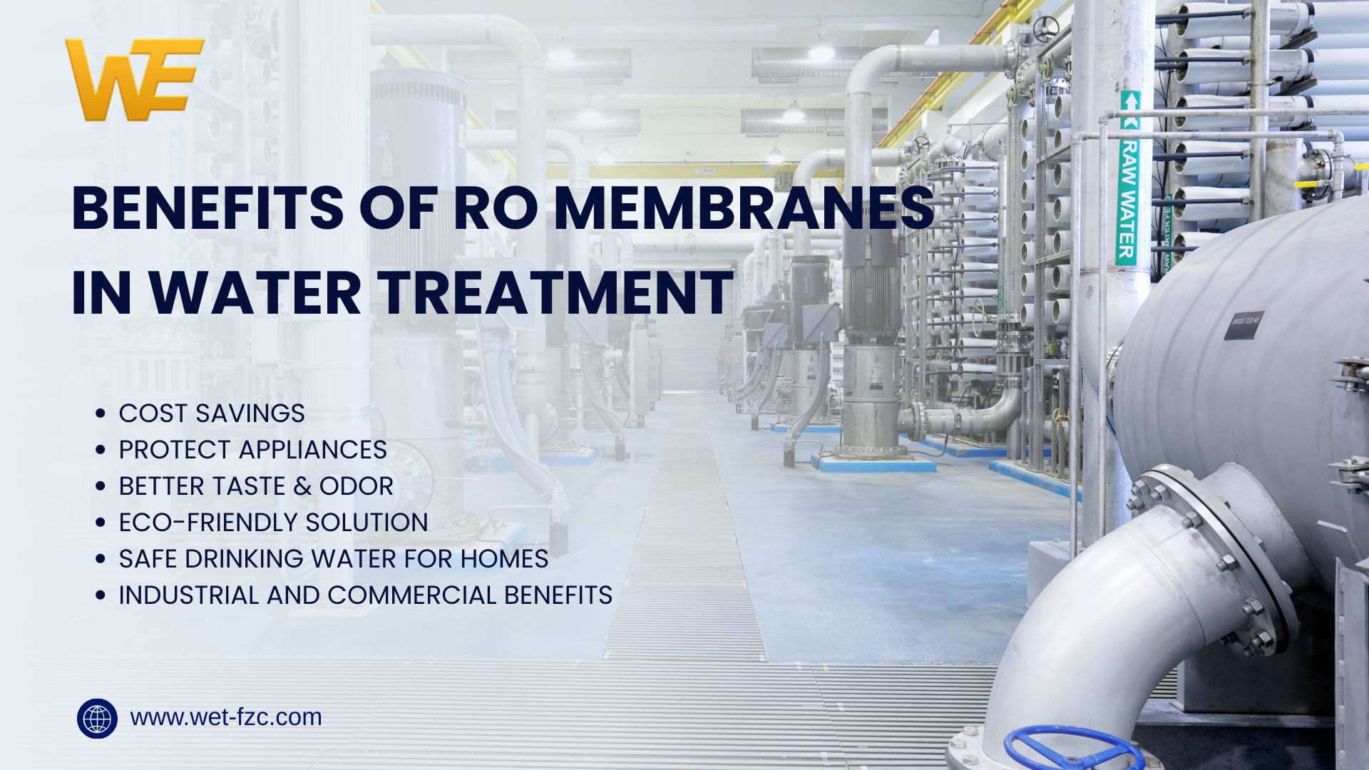 Benefits of RO Membranes in Water Treatment