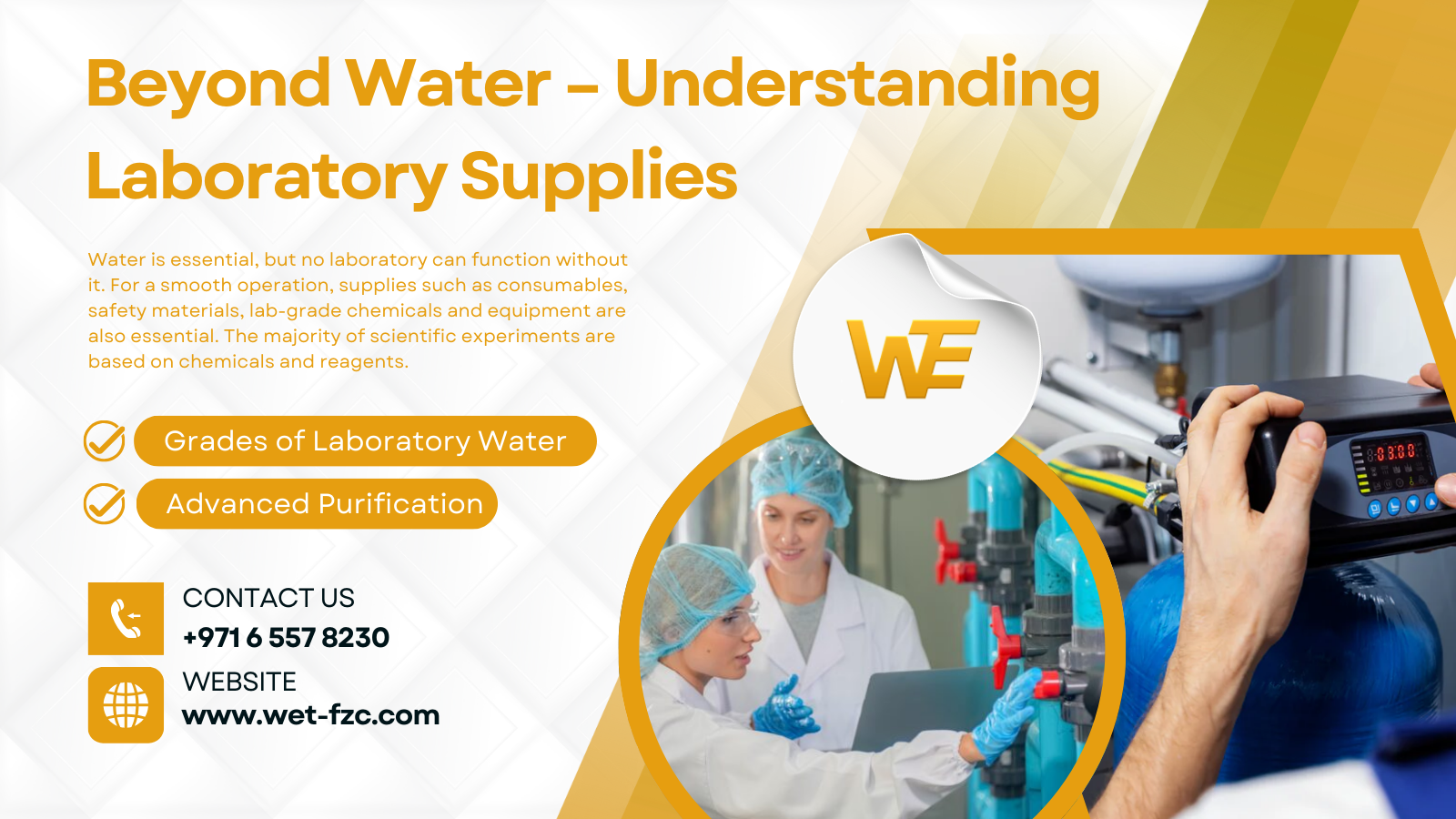 Beyond Water Understanding Laboratory Supplies